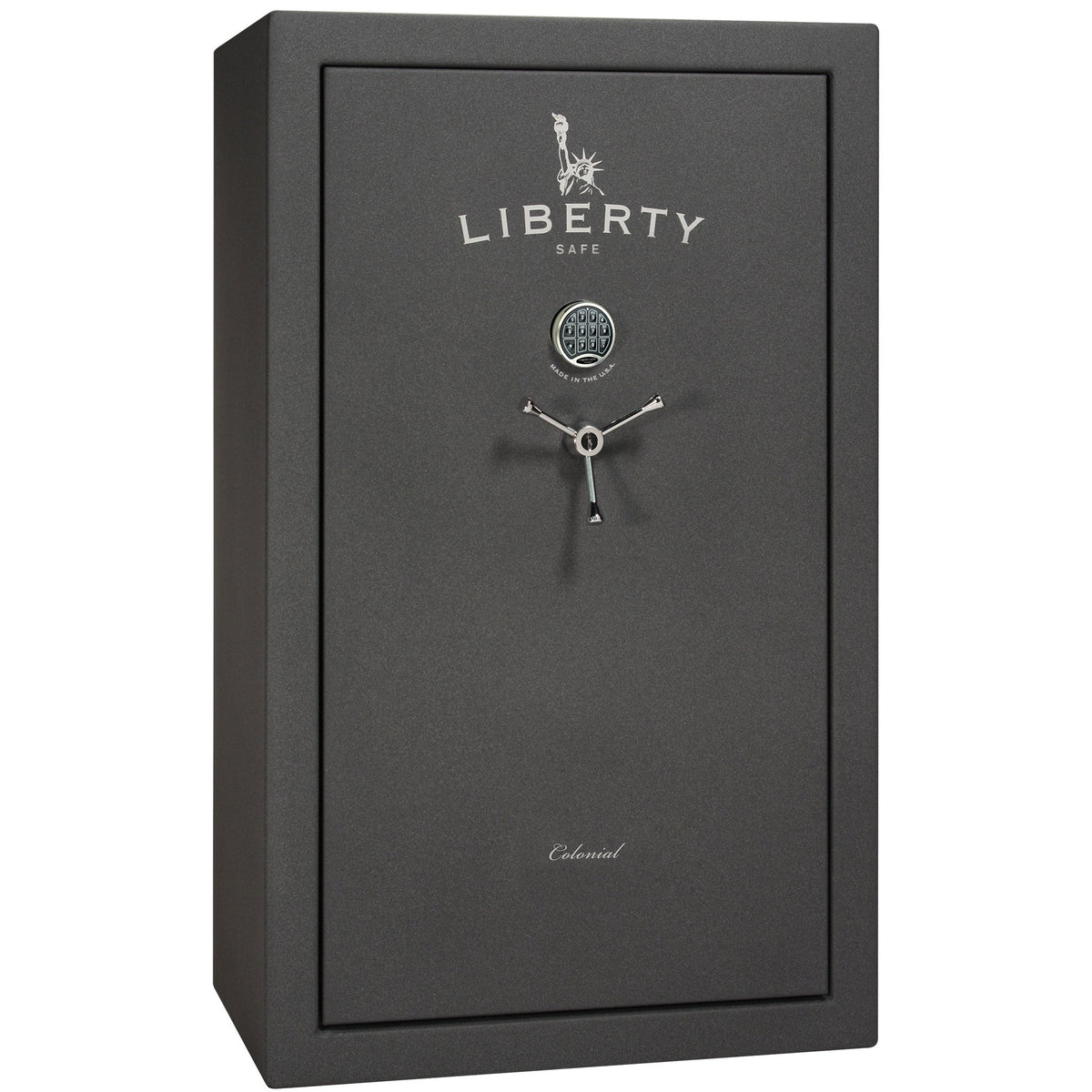 Colonial Series | Level 4 Security | 75 Minute Fire Protection | 30 PRO FLEX | DIMENSIONS: 60.5&quot;(H) X 36&quot;(W) X 22&quot;(D*) | Granite Textured | Electronic Lock - Closed