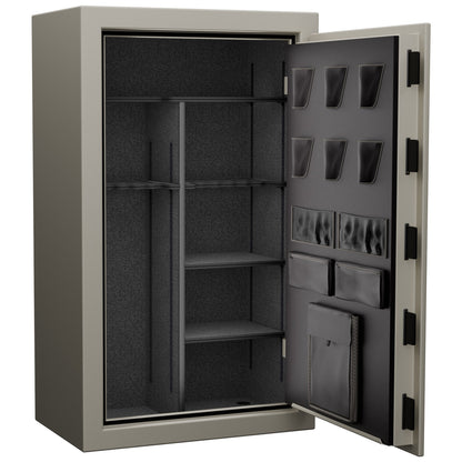 USA Series | Level 3 Security | 60 Minute Fire Rating | 36 | Dimensions: 60.5"(H) x 36"(W) x 22"(D) | Canvas Beige Textured Limited Edition Safe Colors | Electronic Lock - Open Door